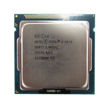 SR0T7 - Intel Core i5-3570 Quad Core 3.40GHz 5.00GT/s DMI 6MB L3 Cache Socket LGA1155 Desktop Processor