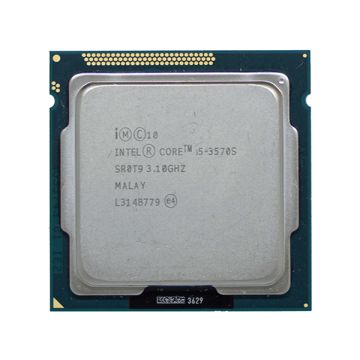 SR0T9 - Intel Core i5-3570S Quad Core 3.10GHz 5.00GT/s DMI 6MB L3 Cache Socket LGA1155 Desktop Processor