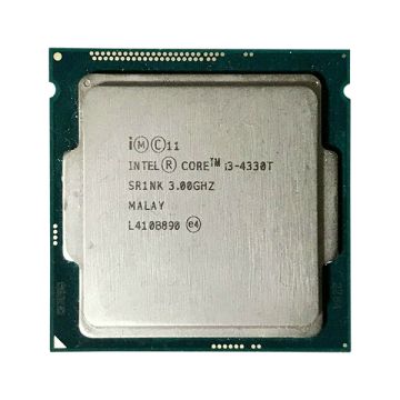 SR1NK - Intel Core i3-4330T Dual Core 3.00GHz 5.00GT/s DMI2 4MB L3 Cache Socket LGA1150 Desktop Processor