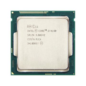 SR1PK - Intel Core i3-4160 Dual Core 3.60GHz 5.00GT/s DMI2 3MB L3 Cache Socket LGA1150 Desktop Processor