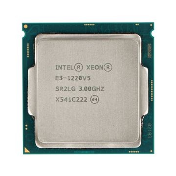 SR2LG - Intel Xeon E3-1220 v5 Quad Core 3.00GHz 8.00GT/s DMI3 8MB L3 Cache Socket LGA1151 Processor
