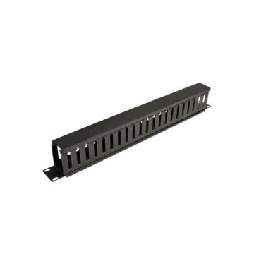 SRCABLEDUCT1U - Tripp Lite Rack Enclosure Horizontal Cable Manager (Finger Duct) 1Urm