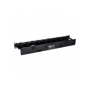 SRCABLEDUCT1UHD - Tripp Lite Rack Enclosure Horizontal Cable Manager Steel W Finger Duct 1Urm