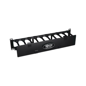 SRCABLEDUCT2UHD - Tripp Lite Rack Enclosure Horizontal Cable Manager Steel W Finger Duct 2Urm