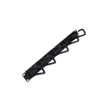 SRCABLERING1U - Tripp Lite Rack Enclosure Cabinet Horizontal Cable Ring Flexible 1Urm