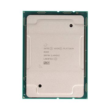 SRF9H - Intel Xeon Platinum 8260 24-Core 2.40GHz UPI 35.75MB L3 Cache Socket LGA3647 Processor