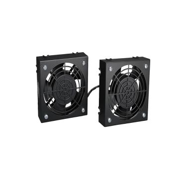 SRFANWM - Tripp Lite Wall-Mount Roof Fan Kit, 120V (2 High-Performance Fans; 5-15P Plug)