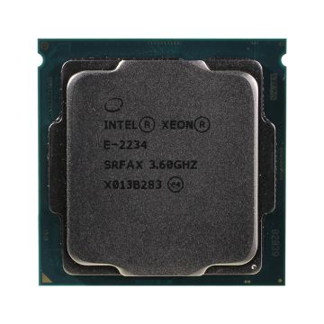 SRFAX - Intel Xeon E-2234 Quad-Core 3.60GHz 8GT/s DMI 8MB L3 Cache Socket LGA1151 Processor