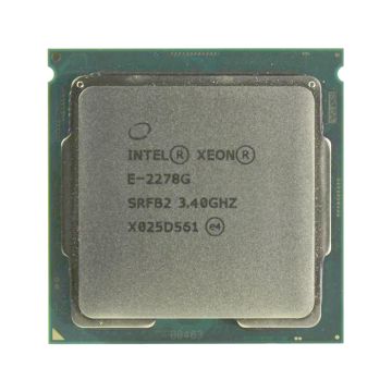 SRFB2 - Intel Xeon E-2278G 8-Core 3.40GHz 8GT/s DMI 16MB L3 Cache Socket LGA1151 Processor