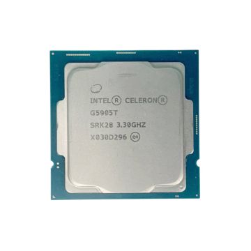 SRK28 - Intel Celeron G5905T 2-Core 3.30GHz 8GT/s 4MB L3 Cache Socket LGA1200 Processor