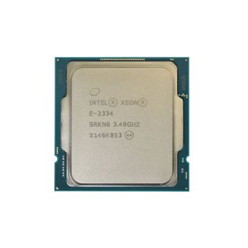 SRKN6 - Intel Xeon E-2334 4-Core 3.40GHz 8GT/s DMI 8MB L3 Cache Socket LGA1200 Processor