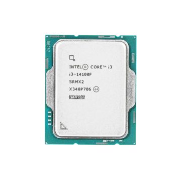 SRMX2 - Intel Core i3-14100F 4-Core 3.5GHz 16GT/s DMI-8 12MB L3 Cache Socket LGA1700 Processor