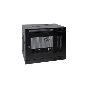 SRW9U - Tripp Lite 9U Wall Mount Rack Enclosure Server Cabinet W/ Door & Side Panels