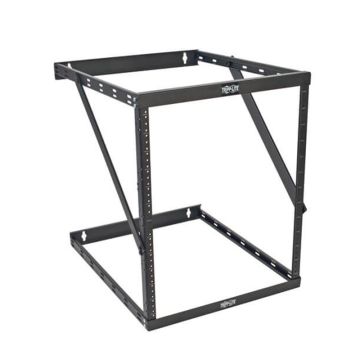 SRWO8U22DP - Tripp Lite 8U 12U 22U 2 Post Open Frame Rack Cabinet Expandable 23.5 Inch Depth Wall Mount