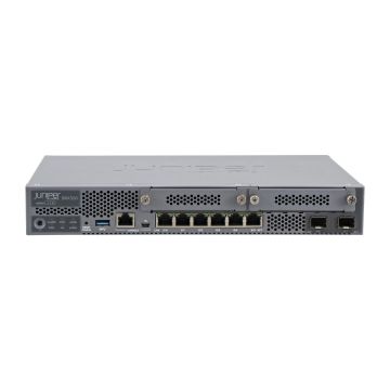 SRX320-SYS-JB - Juniper SRX320 6-Ports 10/100/1000BASE-T Ethernet Desktop Services Gateway with 2-Ports SFP