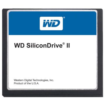 SSD-C16GI-4500 - Western Digital SiliconDrive II 16GB ATA-66 Compact Flash Memory Card