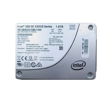 SSDSC2BB016T7K - Intel DC S3520 Series 1.6TB SATA 6Gb/s MLC (SED / AES-256 / PLP) 2.5-inch Solid State Drive (SSD)