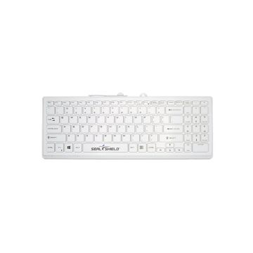 SSWKSV101PRO - Seal Shield Clean Wipe Pro Medical Grade Keyboard W/ Key Locking Function - Dishwasher Safe