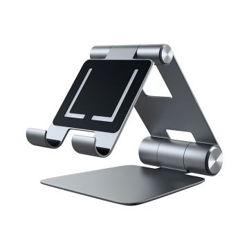 ST-R1M - Satechi Satechi R1 Aluminum Hinge Holder Foldable Stand - Space Gray