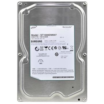 ST1000DM007 - Seagate Barracuda 1TB 7200RPM 32MB Cache SATA 6Gb/s 3.5-inch Hard Disk Drive
