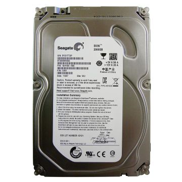 ST2000VX002 - Seagate SV35 Series 2TB 5900RPM 64MB Cache SATA 6Gb/s 3.5-inch Hard Disk Drive