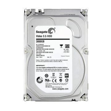 ST3000VM002 - Seagate Video 3.5 3TB 5900RPM 64MB Cache SATA 6Gb/s 3.5-inch Hard Disk Drive