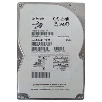 ST34573LW - Seagate Barracuda 9LP 4.55GB 7200RPM 512KB Cache Ultra2 Wide SCSI 68-Pin 3.5-inch Hard Disk Drive