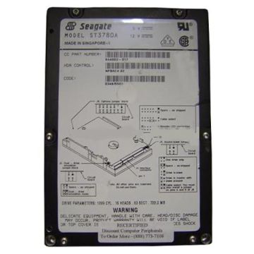 ST3780A - Seagate Medalist 1220 722MB 4500RPM ATA/IDE 3.5-inch Internal Hard Drive