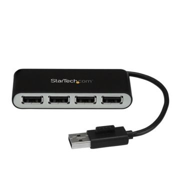 ST4200MINI2 - StarTech Accessory 4PT Portable USB2.0 Hub with Built-in Cable 