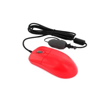 STM042RED - Seal Shield Storm Medical Grade 1,000Dpi Optical Mouse With Scroll Wheel - Dishwasher Safe (