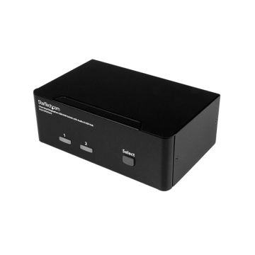 SV231DPDDUA2 - StarTech KVM 2 Port DisplayPort Dual-Monitor KVM Switch 4K 60Hz