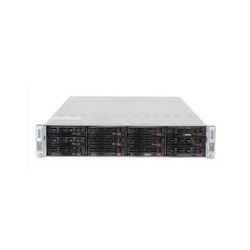 SYS-6028TR-DTR - Supermicro SuperServer Xeon E5-2600 v4 DDR4 6-Bays per Node Supported 2-Nodes 2U Rack-mountable Server System