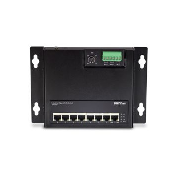 TI-PG80F - Trendnet Trendnets Industrial Gigabit Poe+ Wall-Mounted Front Access Switch Series Are We