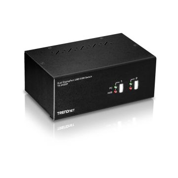 TK-240DP - Trendnet 2-Port Dual Monitor Displayport Kvm Switch