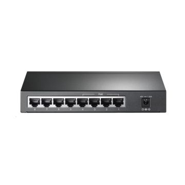 TL-SG1008P - TP-Link 8-Ports 10/100/1000BASE-T PoE+ Network Switch
