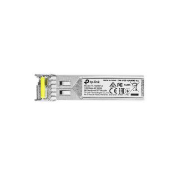 TL-SM321A - TP-Link 1000BASE-BX WDM Single-mode Fibre 20km 1550nm Simplex LC Connector SFP Bi-directional Transceiver Module