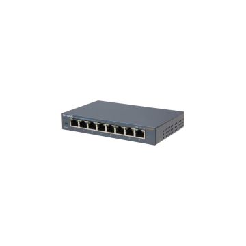 TPTLSG1008D-RB - TP-Link TP-LINK TL-SG108 Unmanaged 10/100/1000Mbps 8-Port Gigabit Desktop Switch, Metal