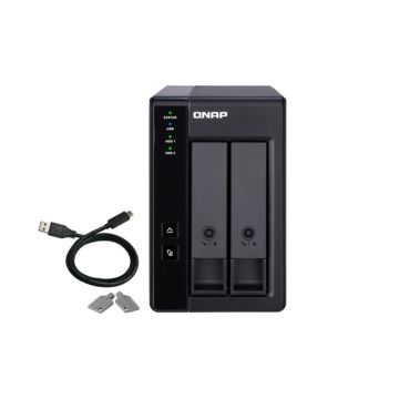 TR-002-US - Qnap 2-Bay 3.5 Sata Hdd Usb 3.1 Gen2 10Gbps
