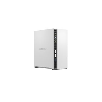 TS-233-US - QNAP NAS 2B Tower ARM Cortex-A55 4 Core 2GB DDR4 2.0GHz SATA USB 