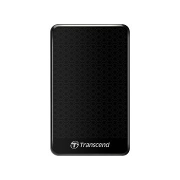 TS1TSJ25A3K - Transcend StoreJet 25A3 1TB USB-C 3.0 (AES-256) 2.5-inch Portable External Hard Drive