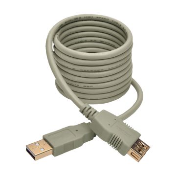 U024-006-BE - Tripp Lite Usb 2.0 Hi-Speed Extension Cable (M/F), Beige, 6 Ft.