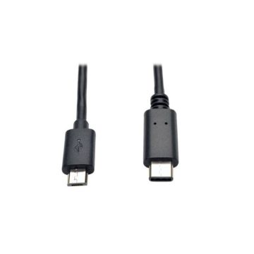 U040-006-MICRO - Tripp-Lite CB U040-006-Micro USB2.0 CB USB Micro-B Male to USB Type-C Male 6ft