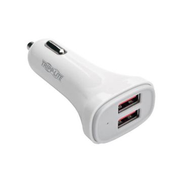 U280-C02-S2 - Tripp Lite Usb Car Charger Dual-Port With Autosensing 5V 4.8A Fast Charger