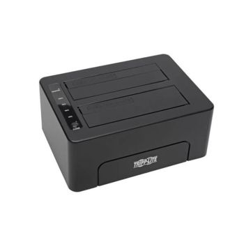 U339-002 - Tripp Lite Usb 3.0 Superspeed To Dual Sata External Hard Drive Docking Station With Cloning