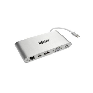 U442-DOCK1 - Tripp-Lite Tirpp-Lite AC Thunderbolt3 USB-C Docking Station w HDMI VGA mDPI