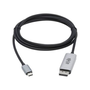 U444-003-DP8SE - Tripp Lite Usb C To Displayport Adapter Cable 8K Uhd M/M Dp 1.4 Black 3Ft