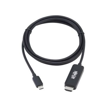 U444-006-HBE - Tripp Lite Usb C To Hdmi Adapter Cable 4K, 4:4:4 Thunderbolt 3 Black 6Ft