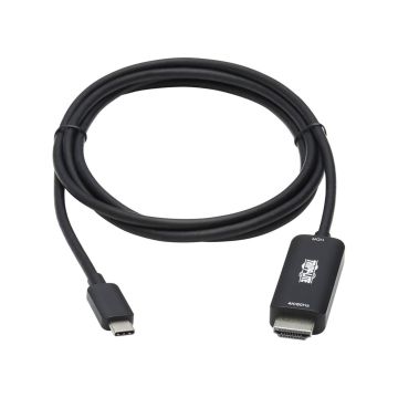 U444-006-HDR2BE - Tripp Lite Usb C To Hdmi Adapter Cable 4K 60Hz Hdr M/M Dp 1.2 Alt Mode 6Ft