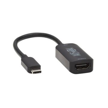 U444-06N-HDR-B - Tripp Lite Usb C To Hdmi Adapter Cable 4K 60Hz M/F Thunderbolt 3 Dp 1.2 6In