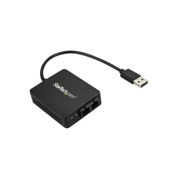 US100A20FXSC - StarTech AC USB 2.0 to Fiber Optic Converter 100BaseFX SC
